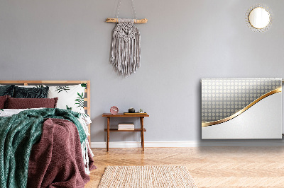 Capa magnética para radiador Transição de abstração