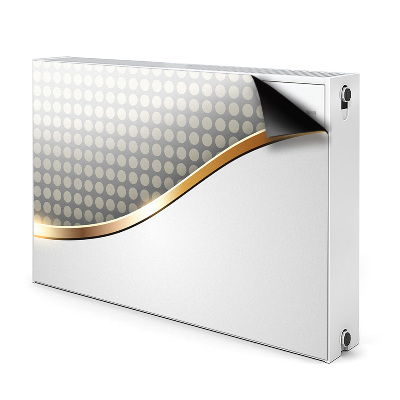 Capa magnética para radiador Transição de abstração