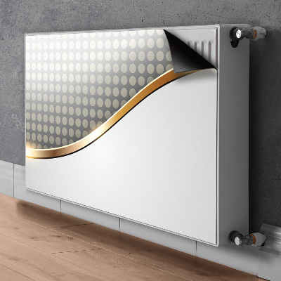 Capa magnética para radiador Transição de abstração