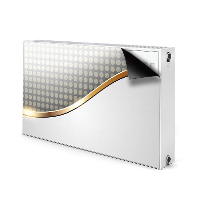 Capa magnética para radiador Transição de abstração