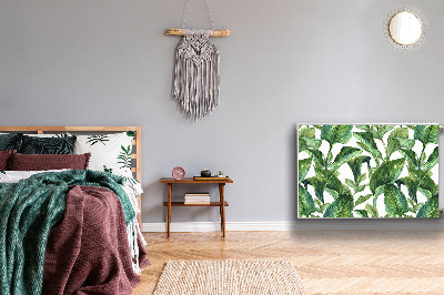 Cobertura magnética para radiador Folhas tropicais