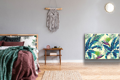 Cobertura magnética para radiador Pintura tropical