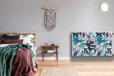 Cobertura magnética para radiador Lírios pintados