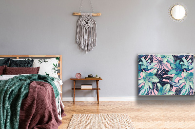 Cobertura magnética para radiador Lírios pintados