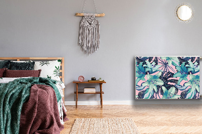 Cobertura magnética para radiador Lírios pintados