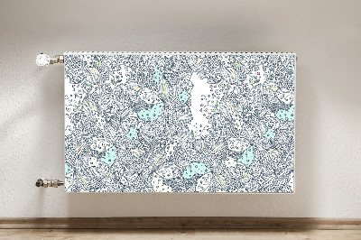 Capa magnética para radiador Flores