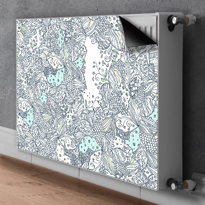 Capa magnética para radiador Flores