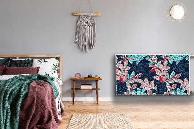 Capa magnética para radiador Padrão frondoso