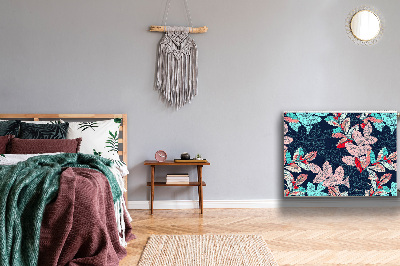 Capa magnética para radiador Padrão frondoso