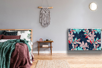 Capa magnética para radiador Padrão frondoso