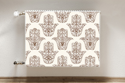 Cobertura magnética para radiador Símbolo marrom