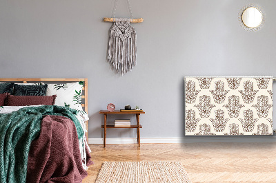 Cobertura magnética para radiador Símbolo marrom