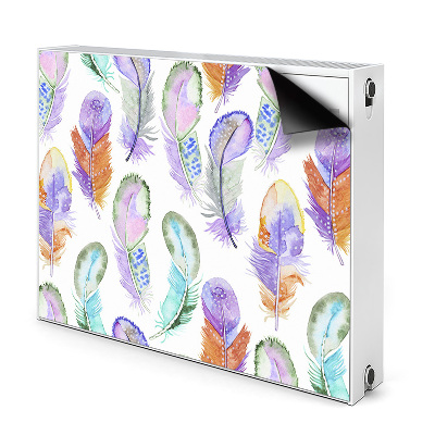 Cobertura magnética para radiador Penas coloridas