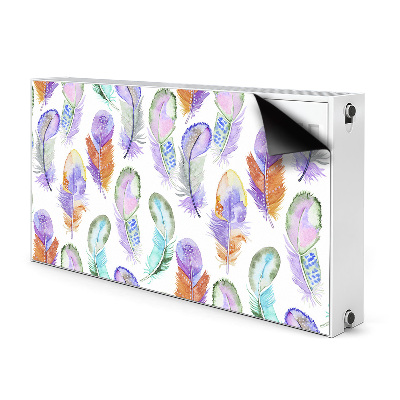 Cobertura magnética para radiador Penas coloridas