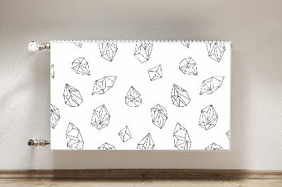 Cobertura magnética para radiador Sólidos espaciais