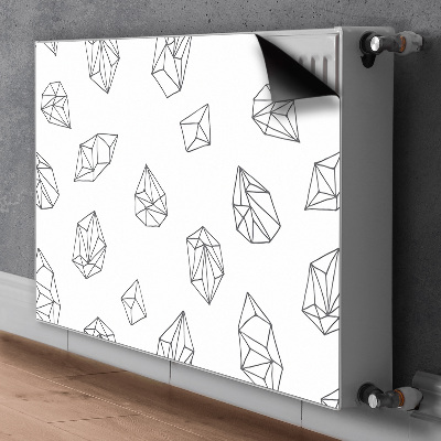 Cobertura magnética para radiador Sólidos espaciais