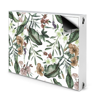 Capa magnética para radiador Flores da primavera