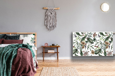 Capa magnética para radiador Flores da primavera