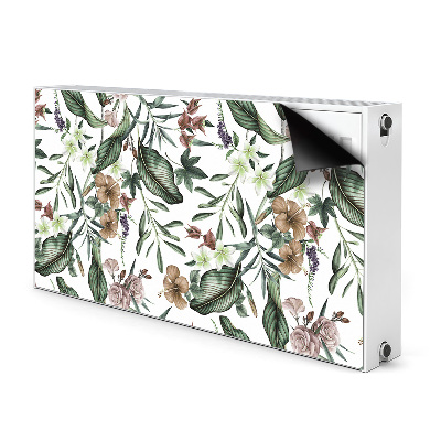 Capa magnética para radiador Flores da primavera