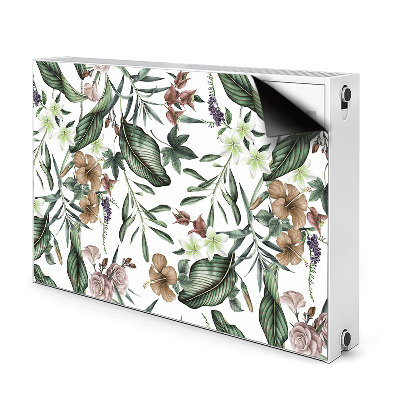 Capa magnética para radiador Flores da primavera