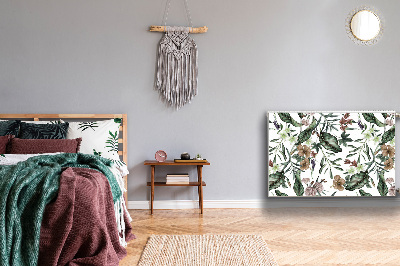 Capa magnética para radiador Flores da primavera