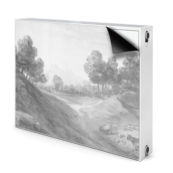 Capa magnética para radiador Estilo vintage