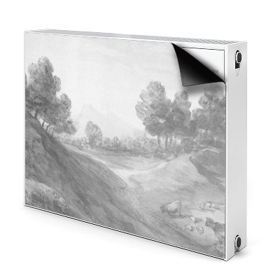 Capa magnética para radiador Estilo vintage