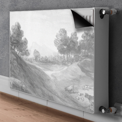 Capa magnética para radiador Estilo vintage
