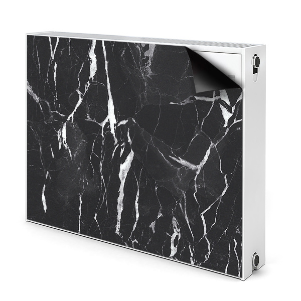 Capa magnética para radiador Mármore preto