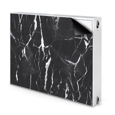 Capa magnética para radiador Mármore preto