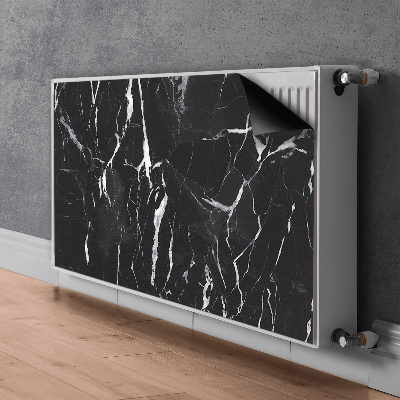Capa magnética para radiador Mármore preto