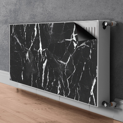 Capa magnética para radiador Mármore preto