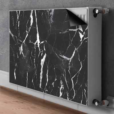 Capa magnética para radiador Mármore preto