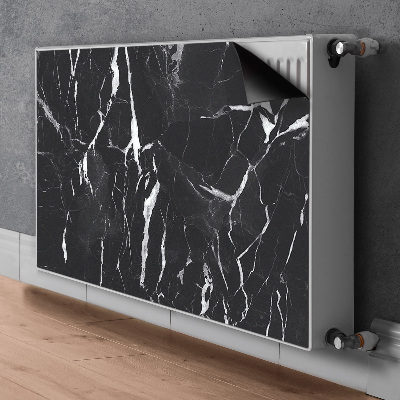 Capa magnética para radiador Mármore preto