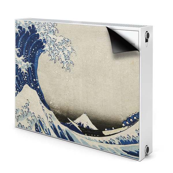 Capa magnética para radiador arte japonesa