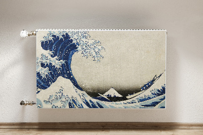 Capa magnética para radiador arte japonesa