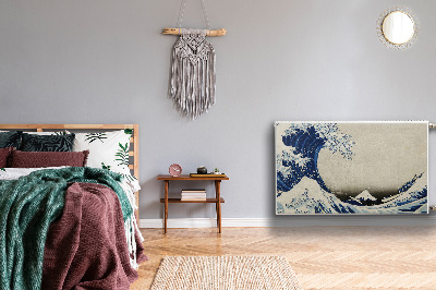 Capa magnética para radiador arte japonesa