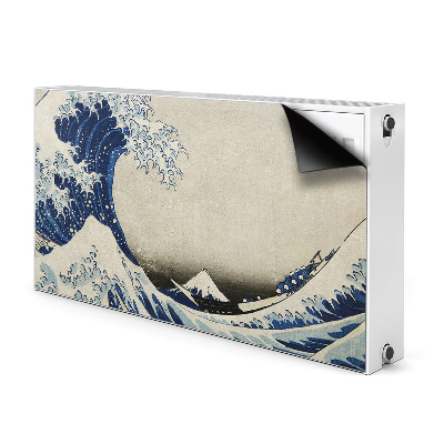 Capa magnética para radiador arte japonesa
