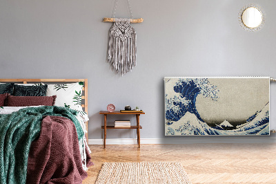 Capa magnética para radiador arte japonesa