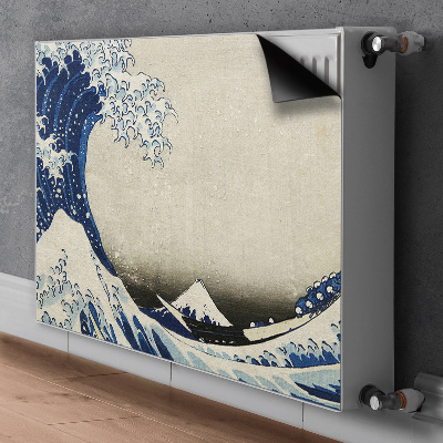 Capa magnética para radiador arte japonesa