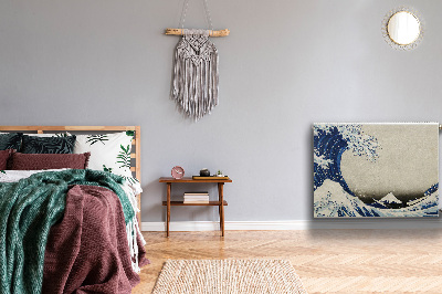 Capa magnética para radiador arte japonesa