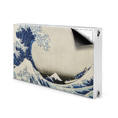 Capa magnética para radiador arte japonesa