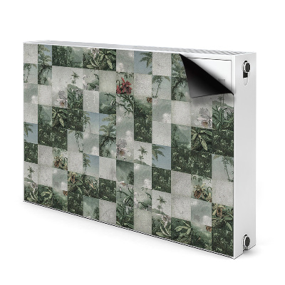 Capa magnética para radiador Patchwork Tropical