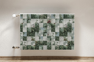 Capa magnética para radiador Patchwork Tropical