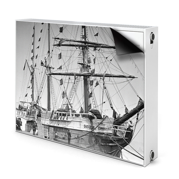 Cobertura magnética para radiador Navio vintage