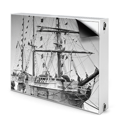 Cobertura magnética para radiador Navio vintage