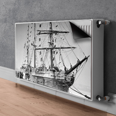Cobertura magnética para radiador Navio vintage