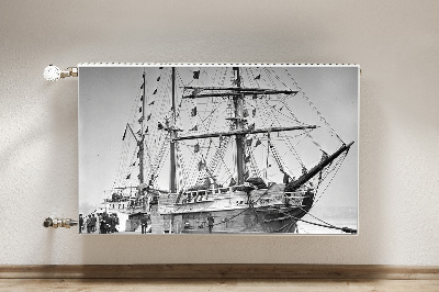 Cobertura magnética para radiador Navio vintage