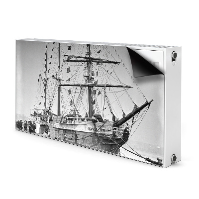 Cobertura magnética para radiador Navio vintage