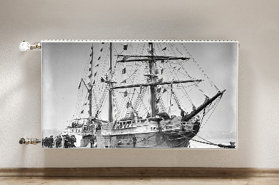 Cobertura magnética para radiador Navio vintage